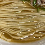 らぁめん登里勝 - 麺アップ