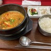 韓国家庭料理の店 ソウル屋 - 料理写真:ユッケジャンチゲ定食  800円税込