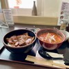 豚丼 大手門 - 豚丼＋ユッケラーメン小（1,270円）