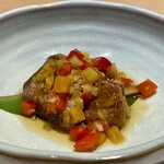 新宿 鮨 ふくじゅ - マグロのかしら肉