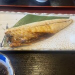 魚魚料理 仙華 - 曰く、脂のしっかり乗った立派なサバだったようだ。