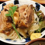 とんかつ亭 天乃家 - 豚の角煮とひれかつ膳の豚の角煮