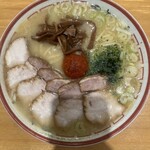 田中そば店 - 山形辛味噌大盛チャーシュー