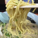 山岡家 - 麺はしっかり固め。良いよ良いよー！