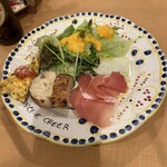 生ハム食べ放題500円 Pizzeria uanci_e_cheer - 