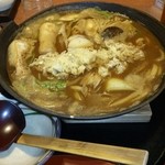 つるつるうどん青空 - デラックス味噌煮込みうどん