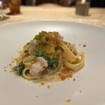 Itsuki - 白子　菜の花　ウイスキー唐墨