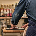 La Stalla - そしてイシダイを準備