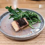 La Stalla - イシダイに対してブラッドオレンジが絶妙な強度