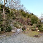 洋食 つばき - お庭