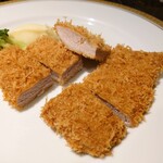 洋食 つばき - 黒豚ヒレカツ