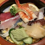 Jiyanome Sushi - 上からパシャは拡大