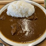 トトンKITCHEN - 和牛カレー ルー&ご飯大盛り(1,298円)