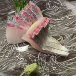 創彩和房ふじた - しまあじ刺身