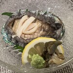 創彩和房ふじた - 活あわび刺身