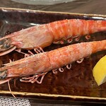 創彩和房ふじた - 活車海老塩焼き