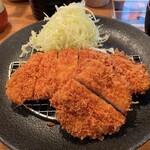 薩摩 茶美豚 とんかつ 花 - ロース＆ヒレかつ定食②