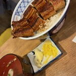 Isomaru Suisan - 鰻丼　中　1380円くらい