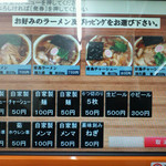 青島食堂 秋葉原店 - ラーメンのみ。サイドメニューはありません。