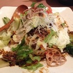 四川担々麺荘 彩たまや - 汁なし坦々麺 アップ