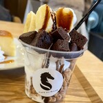 Cafe du Riche - チョコブラウニーアイスクリーム