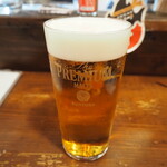 スタンド あいだ - 生ビール