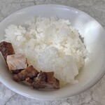 ラーメン富士屋 - 半ライス