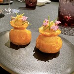 LA TABLE de Joel Robuchon - Amuse-bouche
                        アミューズ ブッシュ