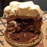 ガトー・ド・ボワ - 断面··········またもや汚い