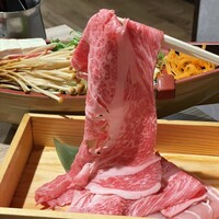 黄金出汁しゃぶと江戸前寿司 肉のあさつ 梅田お初天神店 - 