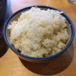 麺屋 八海山 - 白ごはん（小）