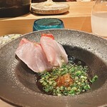 ますなが - 金目。ポン酢が激うま