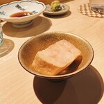ますなが - あん肝。辛味強めのワサビと合う合う
