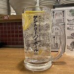 餃子のしんちゃん - メガレモンサワー