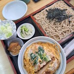 生蕎麦 山中屋 - かつ丼セット