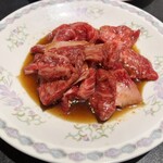 焼肉レストラン 大昌園 - 切り落としカルビ焼