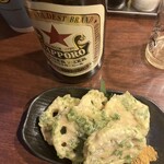 立ち呑み くにし - れんこん磯辺揚げ