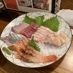 さかな工房　丸万 - お願いしてたお刺身　