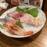 さかな工房　丸万 - 刺身　3人前