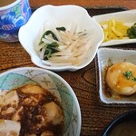 田園 - 小鉢と香の物