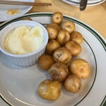 BOKKE - そしてプライドポテトに自家製マヨ、絶品！