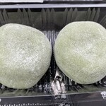 道の駅 湯の川 - よもぎあん餅