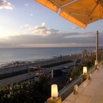 レストラン ふぁぶ - カウンター席からの眺め