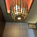 韓の台所 別邸 - 個室の照明　素敵