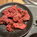 韓の台所 別邸 - ハラミアップ　結構量あり　厚めです