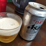 自家製麺ほうきぼし - 缶ビール