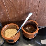 無鉄砲しゃばとん - 白胡麻とニンニク醤油