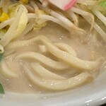 得得 - 野菜たっぷりうどん(\870)　１・５玉