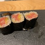 鮨 うえ岡 - 追加で巻物