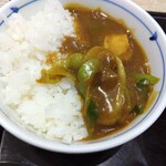 Yama wasabi - ミニカレー丼はぁ〜鶏肉入ってるぅ～！旨いわぁ～♪